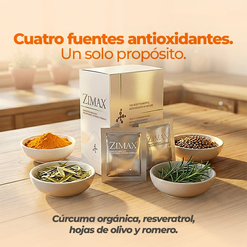 2 Zimax® Sobres + Tumbler Cup Gratis*
