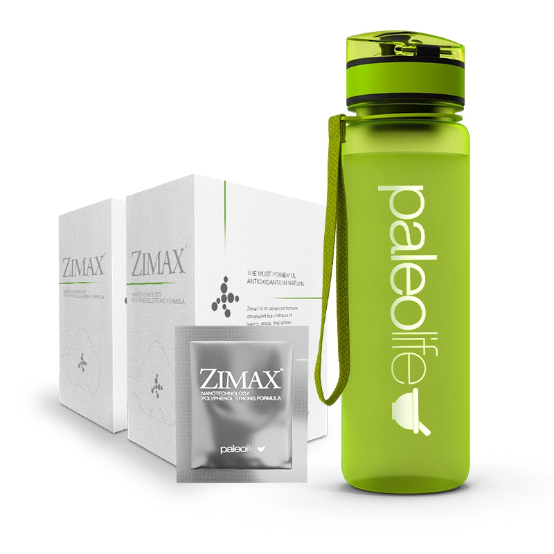 2 Zimax® Sobres + Botella Motivacional Gratis*