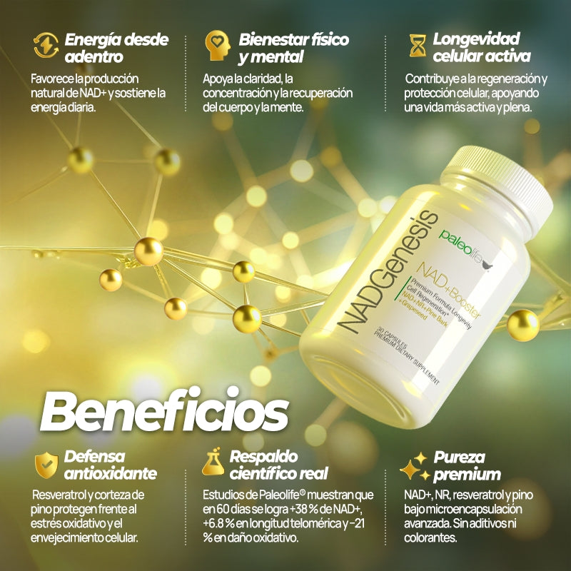 NADGenesis – Recarga tus células