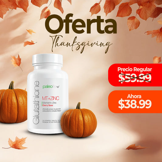 Glutathione  MT + ZINC: Detox