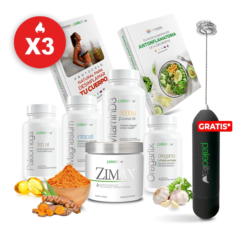 3 meses Kit Antiinflamatorio Taller